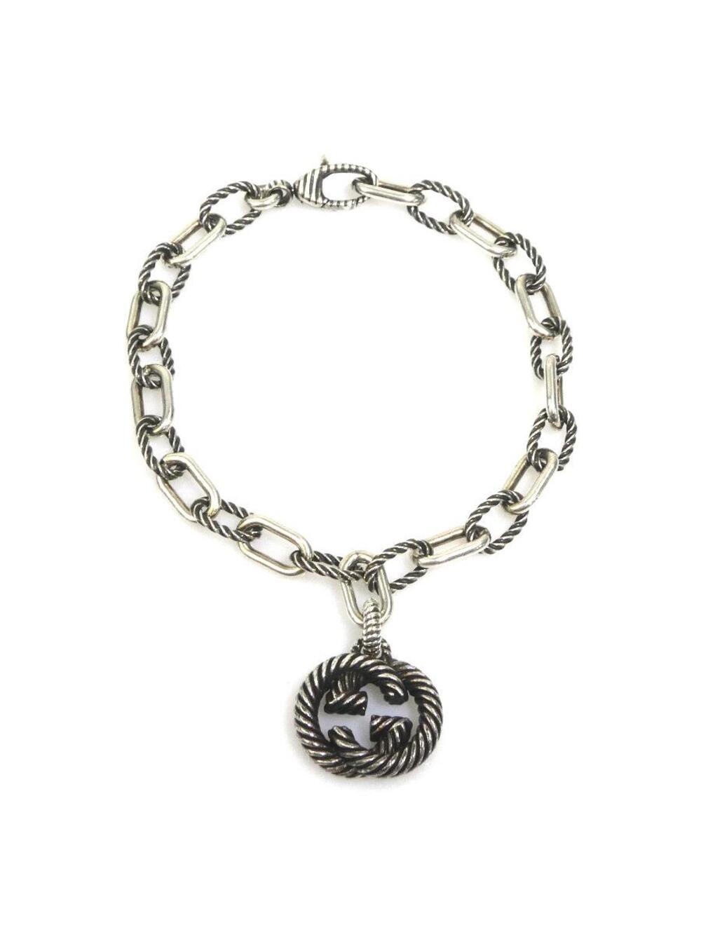 Auth Gucci Interlocking G Bracelet #306939G18B